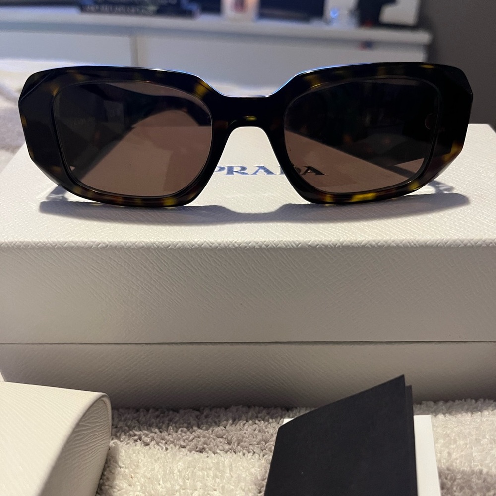 authentic Prada sunglasses with case